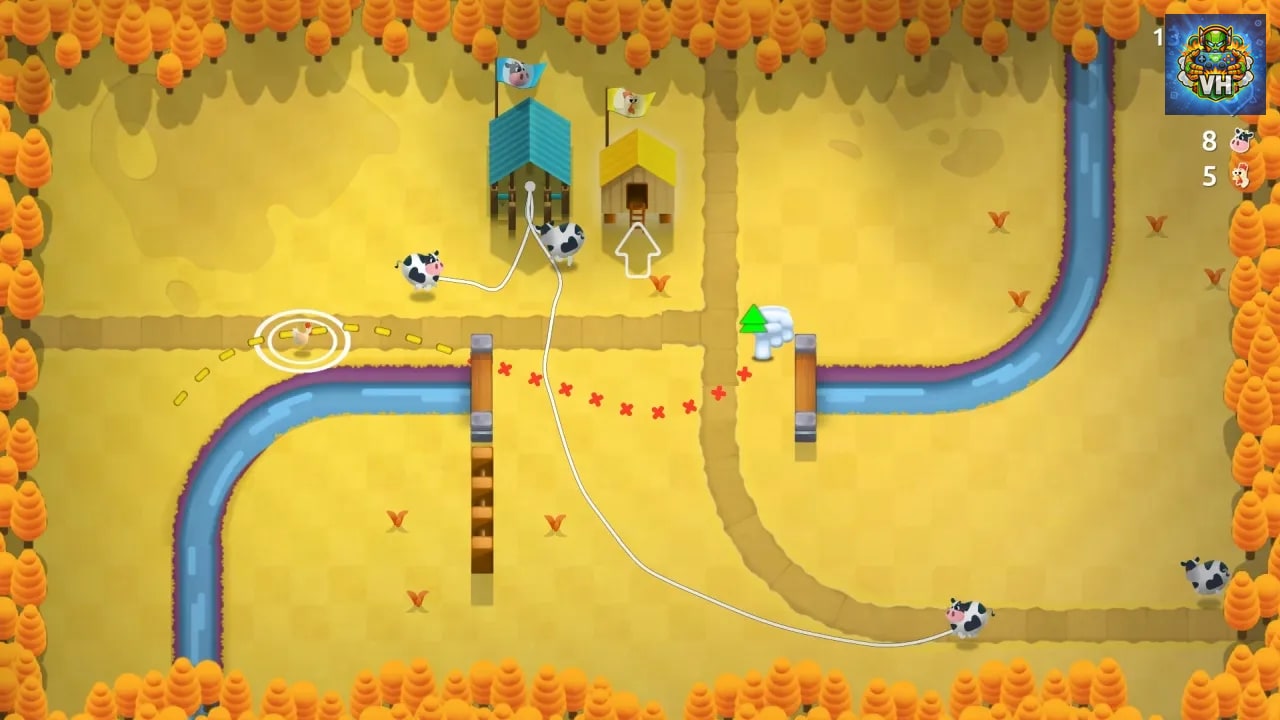 Crowdy Farm Rush Nintendo Switch - ảnh màn hình 4