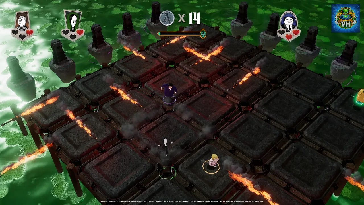 The Addams Family: Mansion Mayhem Nintendo Switch - ảnh màn hình 9
