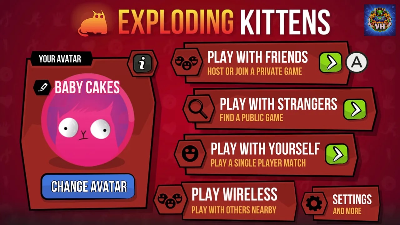 Exploding Kittens Nintendo Switch - ảnh màn hình 1