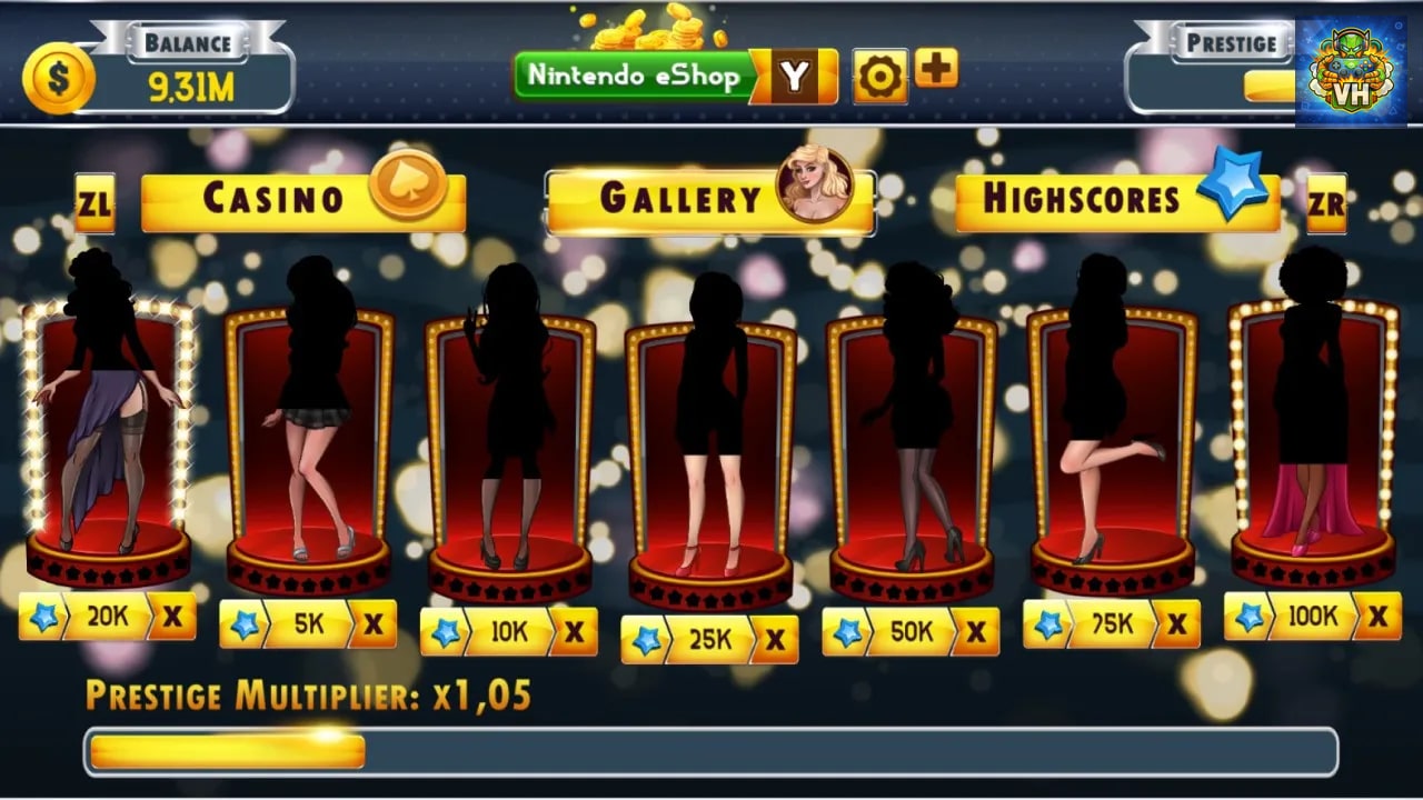 All in Casino Girls Nintendo Switch - ảnh màn hình 5