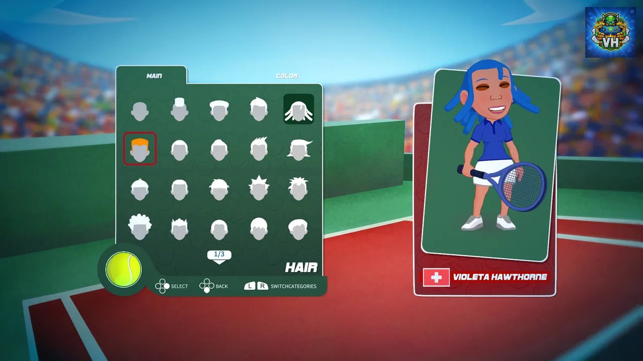 Super Tennis Blast Nintendo Switch - ảnh màn hình 2