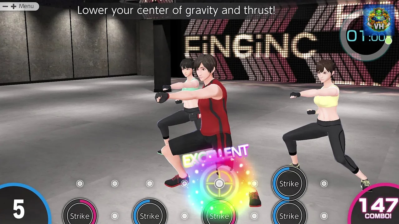 Knockout Home Fitness Nintendo Switch - ảnh màn hình 5