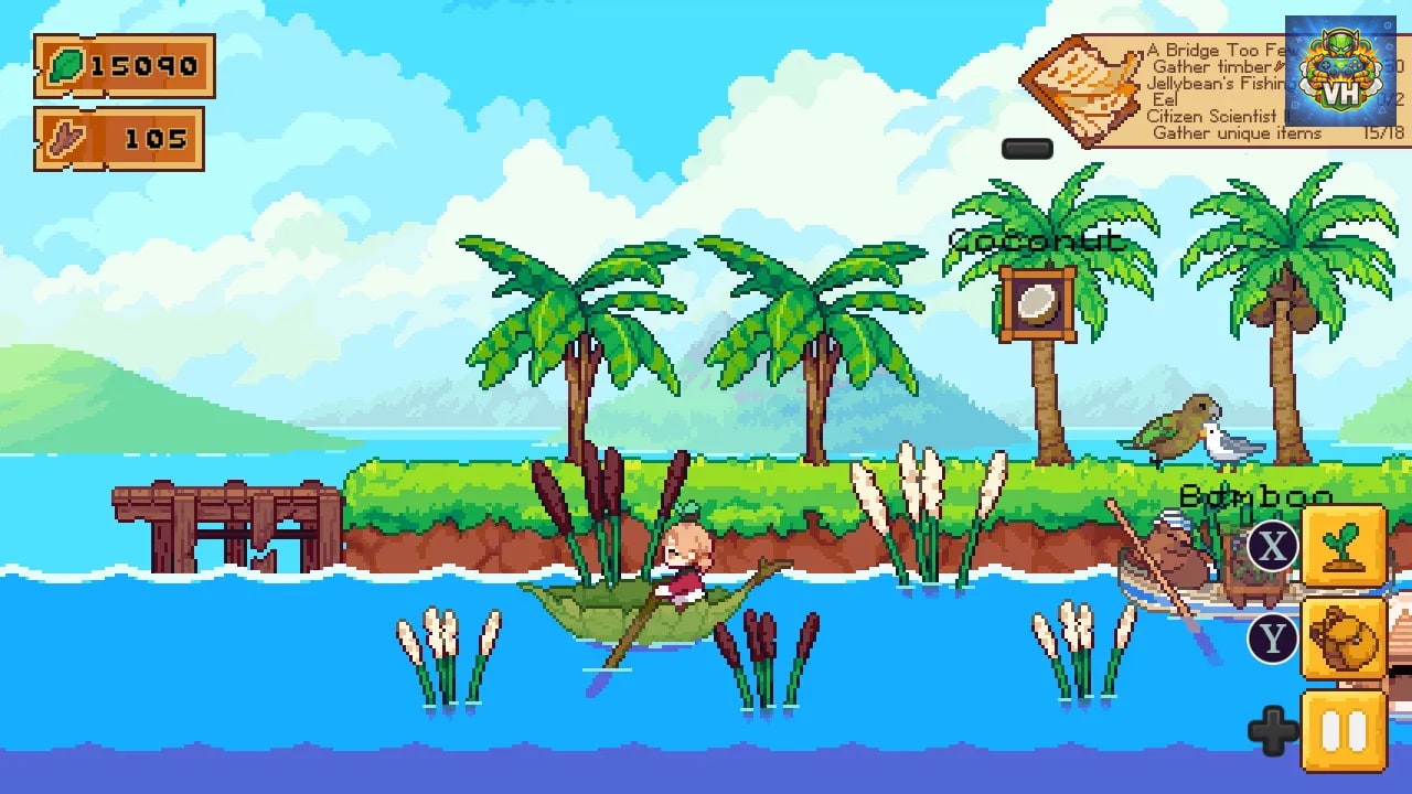 Luna's Fishing Garden Nintendo Switch - ảnh màn hình 1