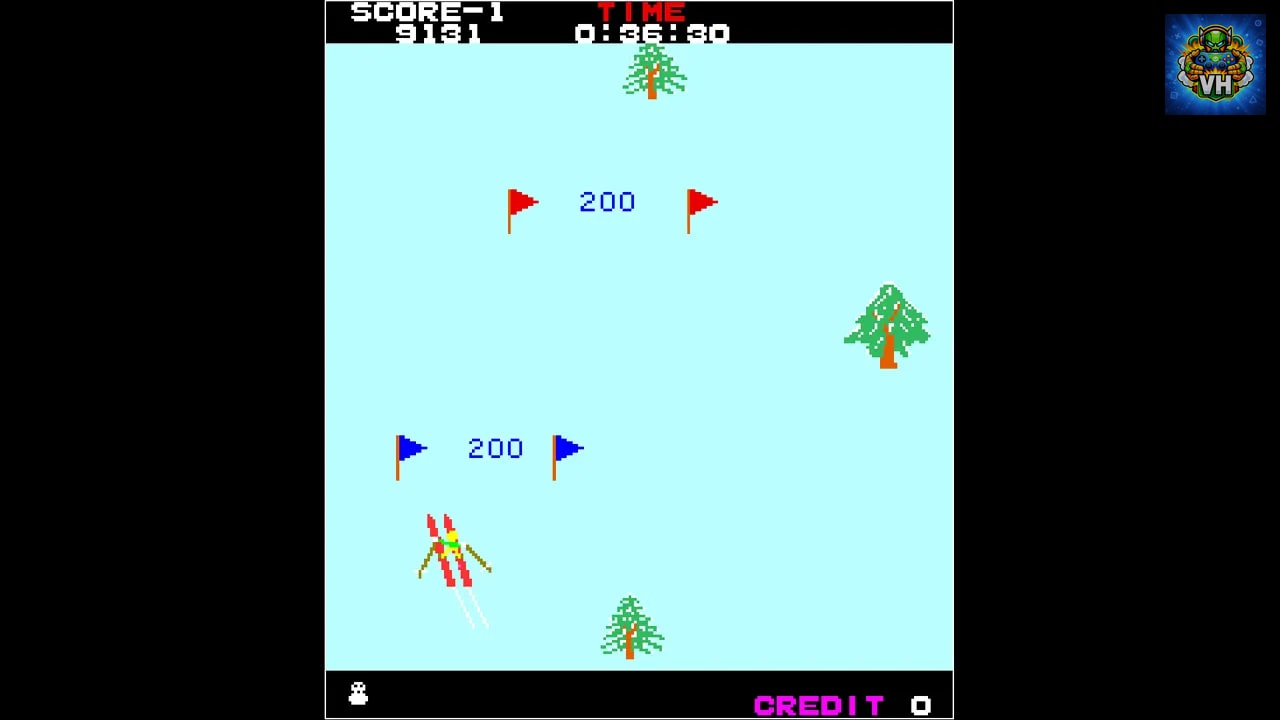 Arcade Archives ALPINE SKI Nintendo Switch - ảnh màn hình 1