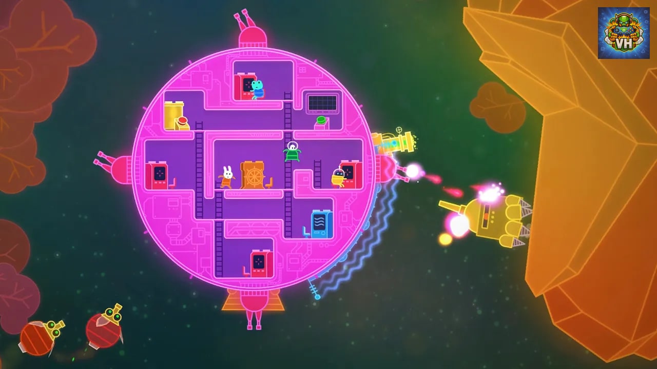 Lovers in a Dangerous Spacetime Nintendo Switch - ảnh màn hình 5