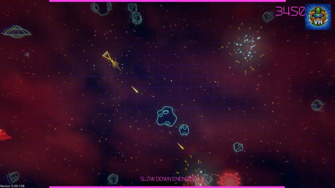 Asteroids: Recharged Nintendo Switch - ảnh màn hình 6