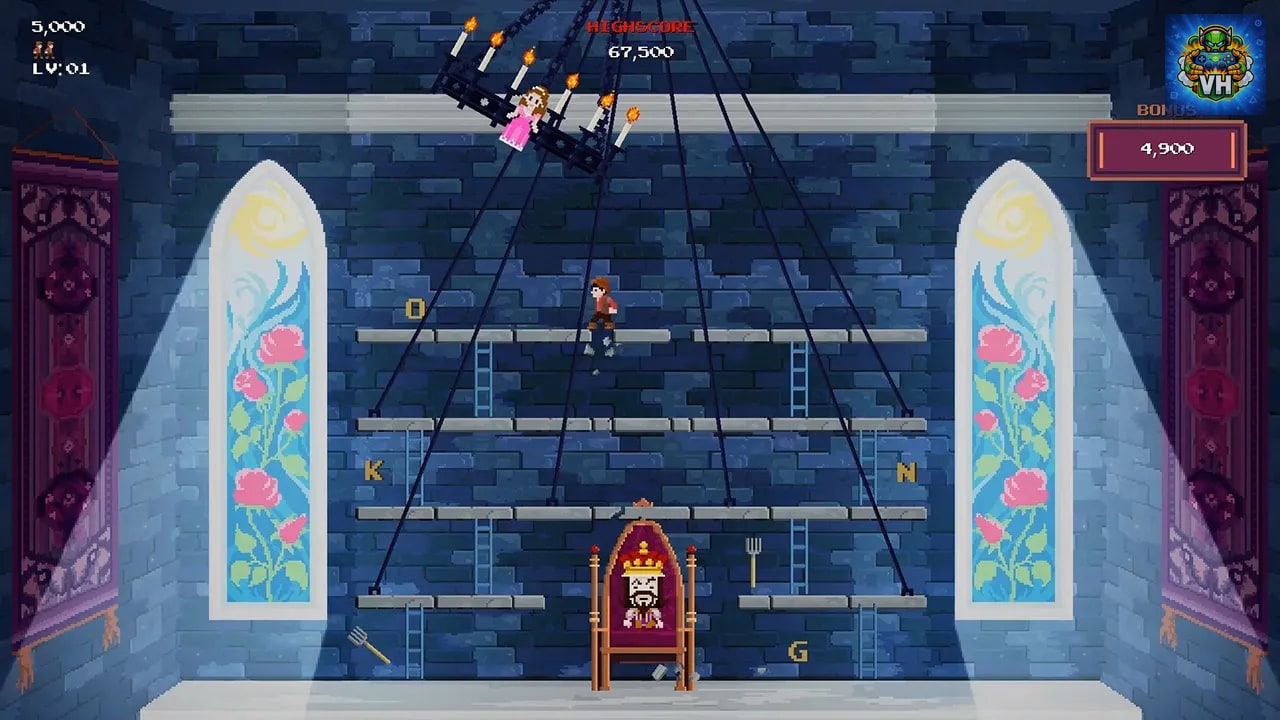 Castle Kong Nintendo Switch - ảnh màn hình 2
