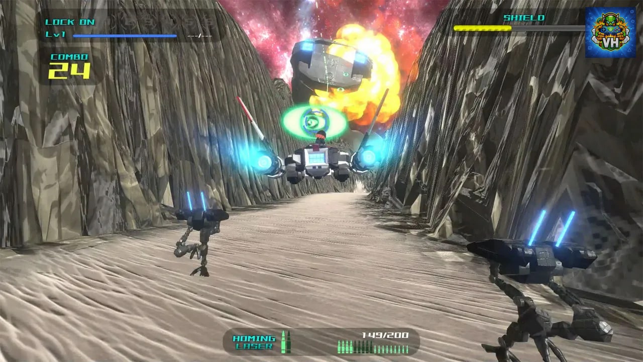 FLYING GIRL STRIKER Nintendo Switch - ảnh màn hình 4