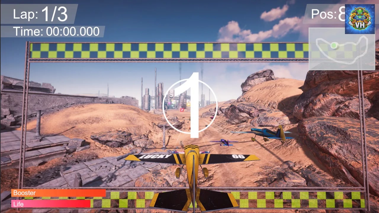 Air Stunt Racing Nintendo Switch - ảnh màn hình 6