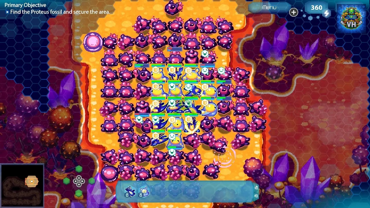 Amoeba Battle - Microscopic RTS Action Nintendo Switch - ảnh màn hình 1