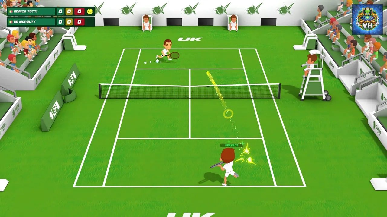 Super Tennis Blast Nintendo Switch - ảnh màn hình 6