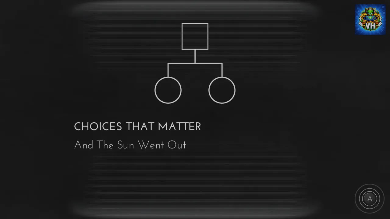 Choices That Matter: And The Sun Went Out Nintendo Switch - ảnh màn hình 1