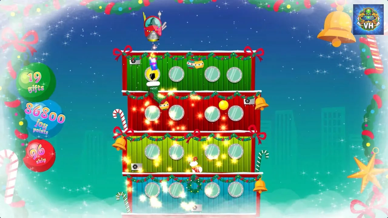 Santa Throw Nintendo Switch - ảnh màn hình 1