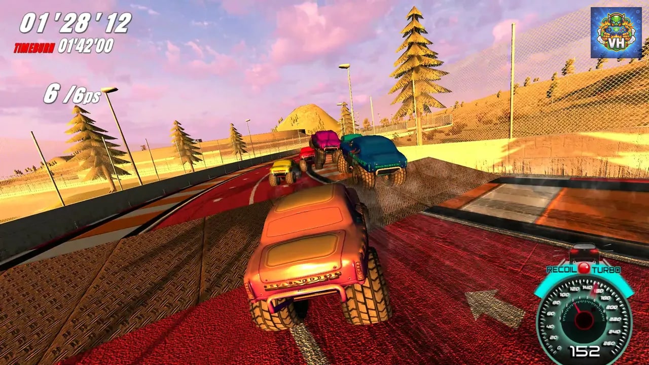 Burn! SuperTrucks Nintendo Switch - ảnh màn hình 5