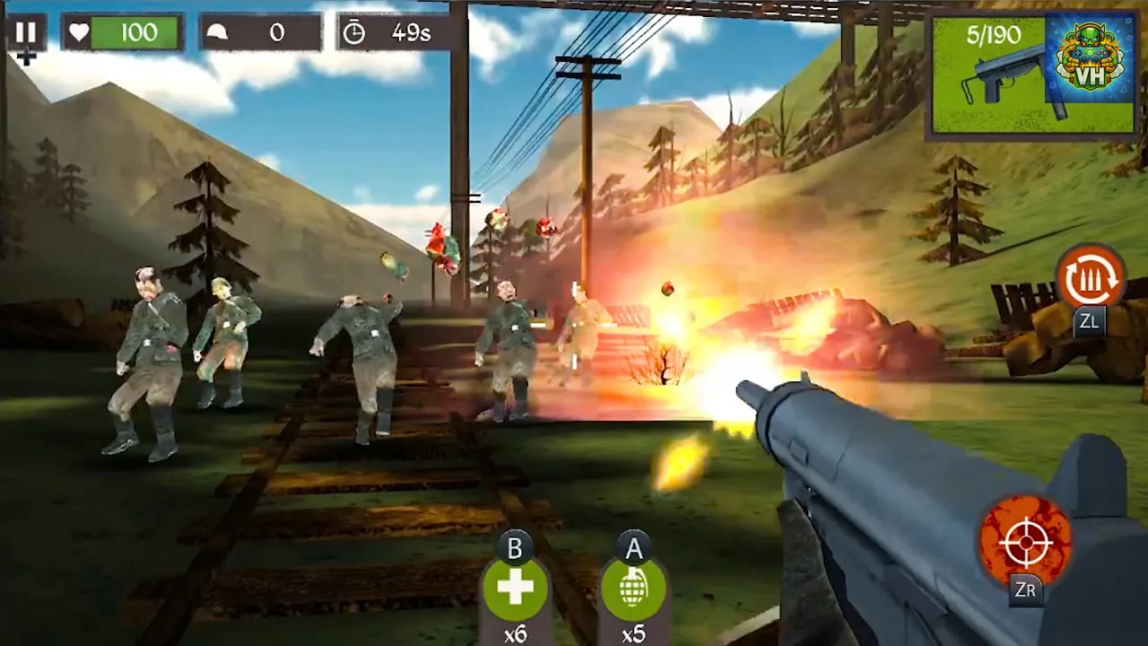 Zombie Call: Trigger 3D Nintendo Switch - ảnh màn hình 1