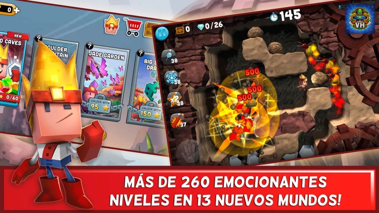 Boulder Dash 30th Anniversary Nintendo Switch - ảnh màn hình 2