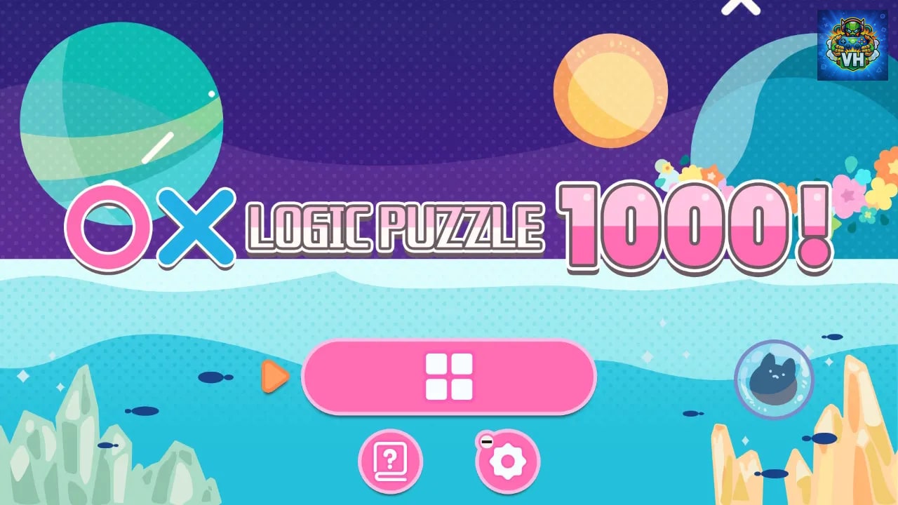 〇× LOGIC PUZZLE 1000 ! Nintendo Switch - ảnh màn hình 1