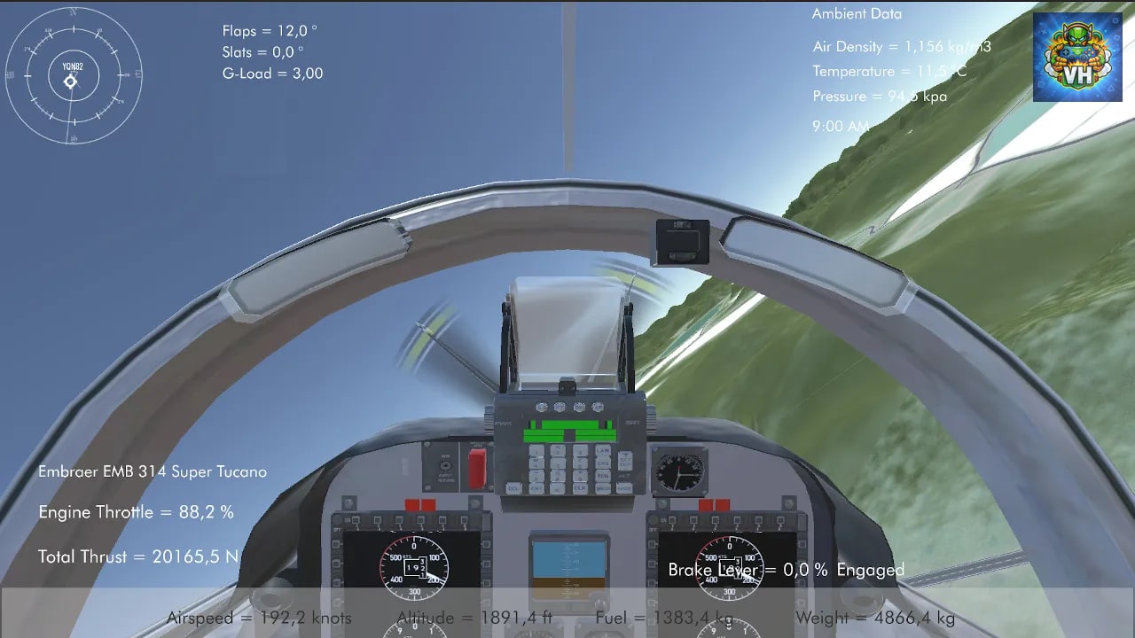 Pro Flight Simulator Nintendo Switch - ảnh màn hình 2