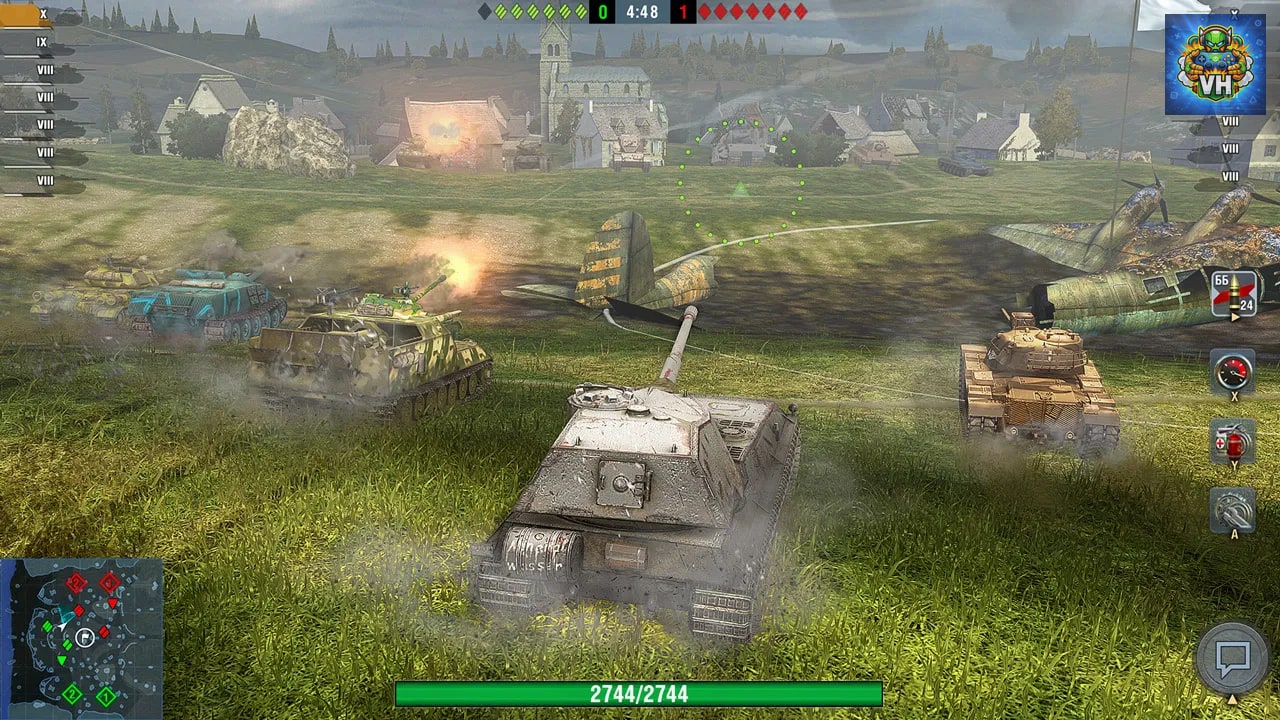 World of Tanks Blitz Nintendo Switch - ảnh màn hình 9