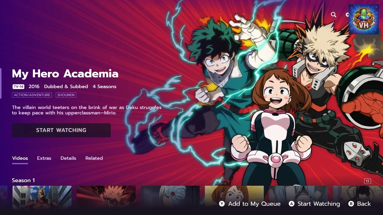 Funimation Nintendo Switch - ảnh màn hình 3