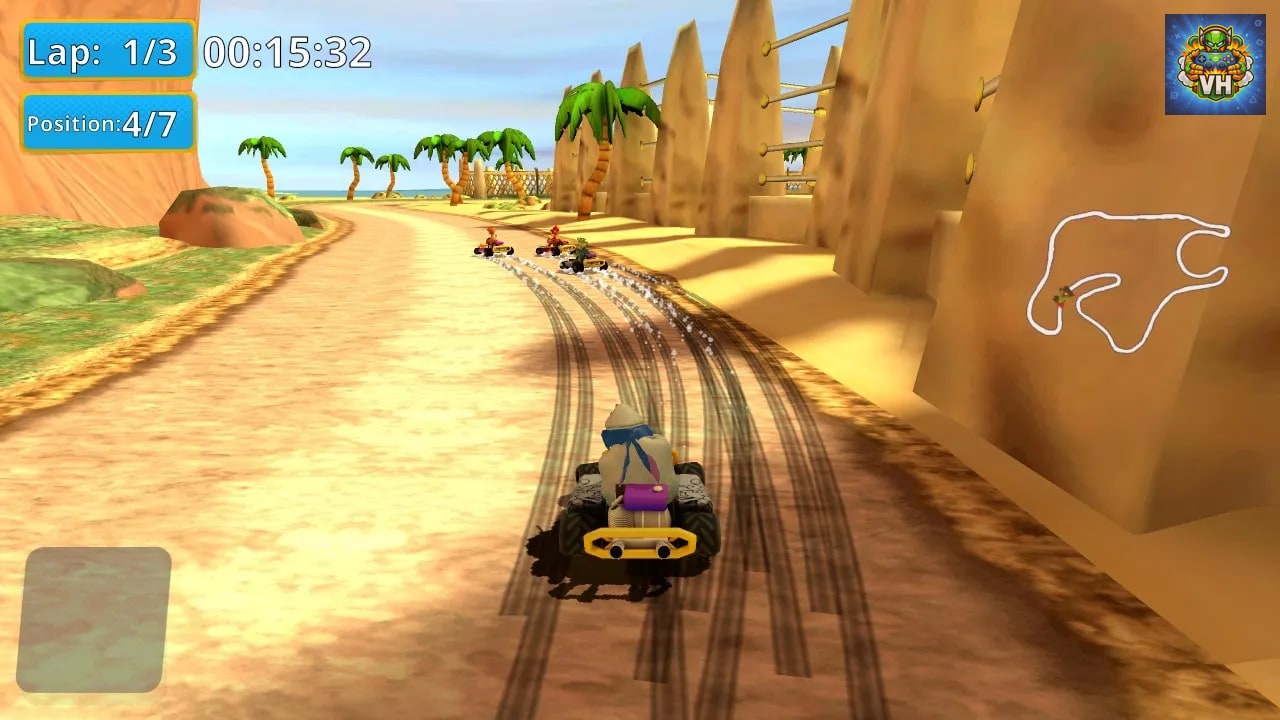 Moorhuhn Kart 2 Nintendo Switch - ảnh màn hình 2