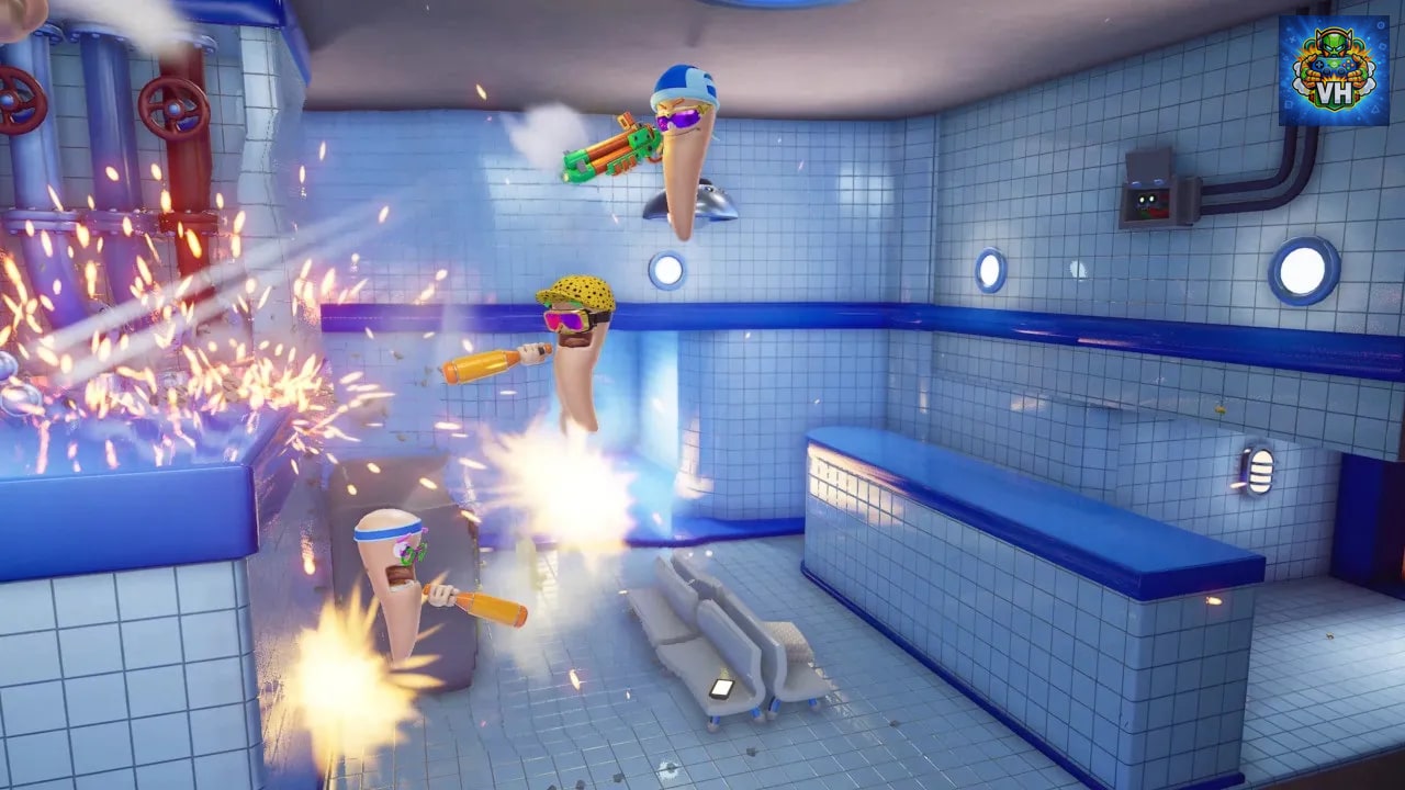 Worms Rumble Nintendo Switch - ảnh màn hình 1