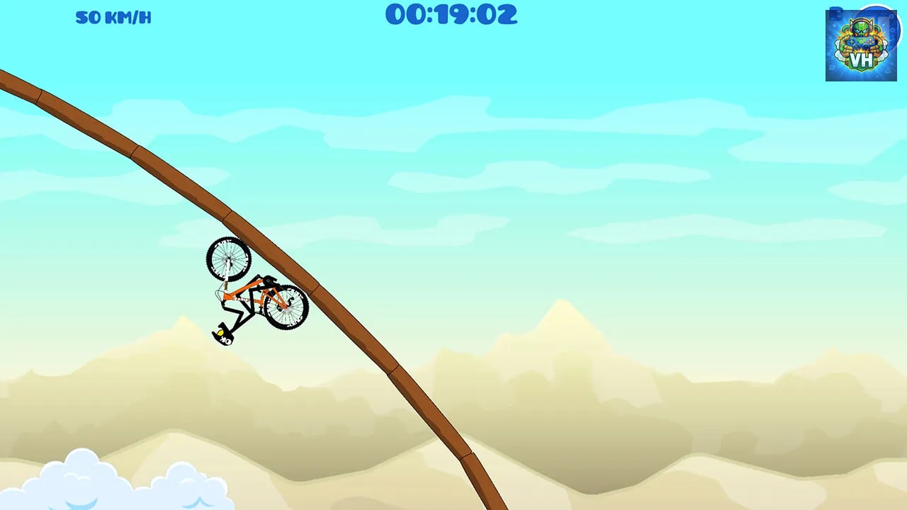 Mountain Bike Hill Climb Race: Real 2D Arcade Dirt Racing Games Nintendo Switch - ảnh màn hình 6