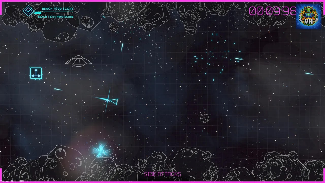 Asteroids: Recharged Nintendo Switch - ảnh màn hình 3