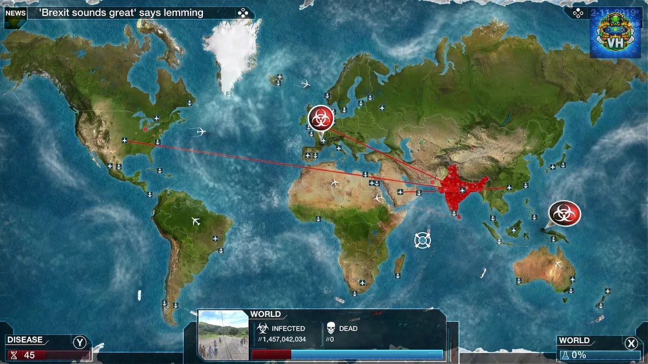 Plague Inc: Evolved Nintendo Switch - ảnh màn hình 4