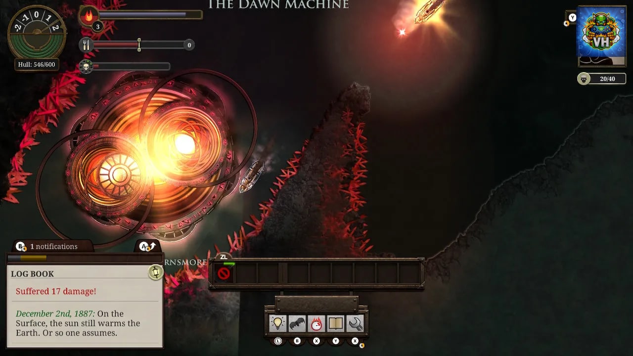 Sunless Sea: Zubmariner Edition Nintendo Switch - ảnh màn hình 2