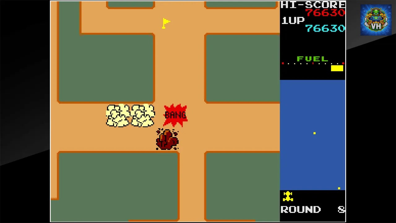 Arcade Archives RALLY-X Nintendo Switch - ảnh màn hình 1