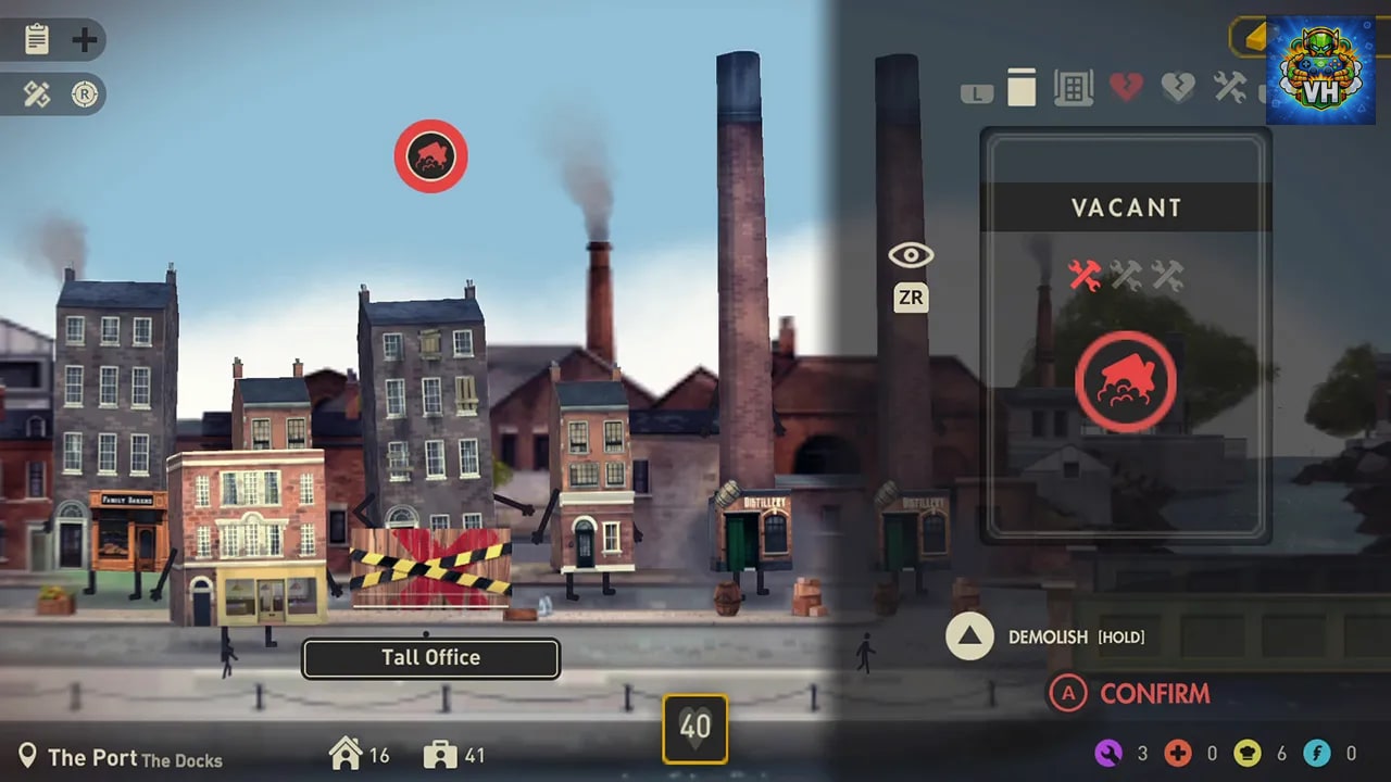 Buildings Have Feelings Too! Nintendo Switch - ảnh màn hình 6
