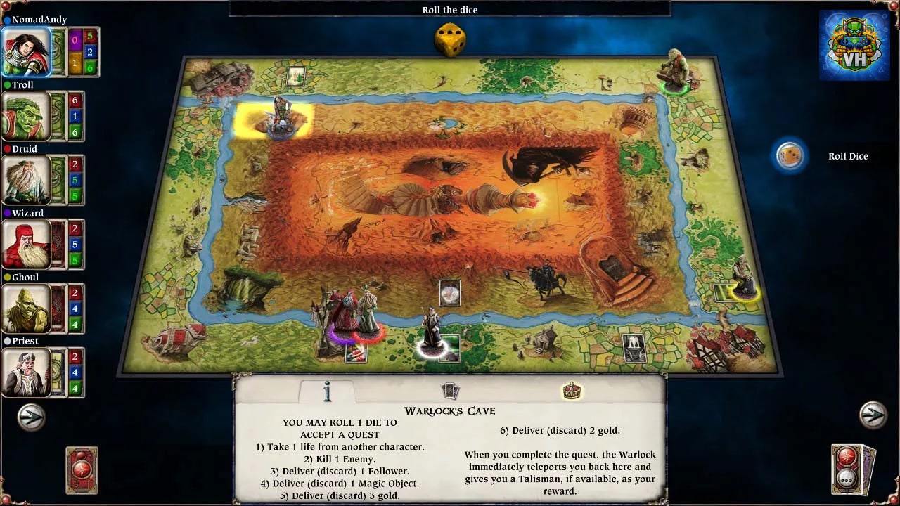 Talisman: Digital Edition Nintendo Switch - ảnh màn hình 1