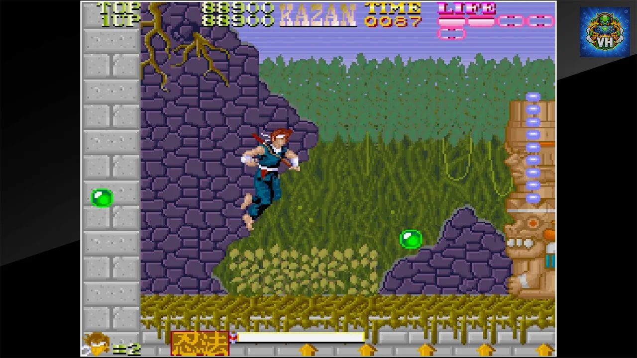 Arcade Archives Ninja Kazan Nintendo Switch - ảnh màn hình 3