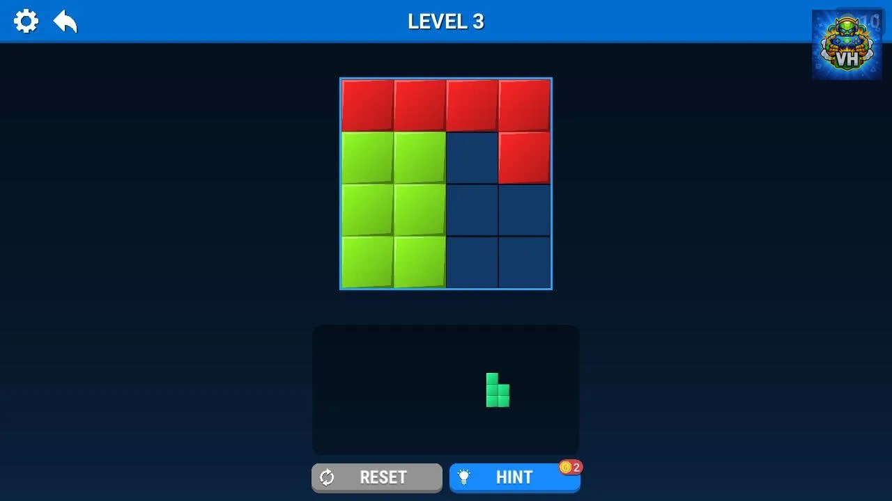 Blocky Puzzle Nintendo Switch - ảnh màn hình 2