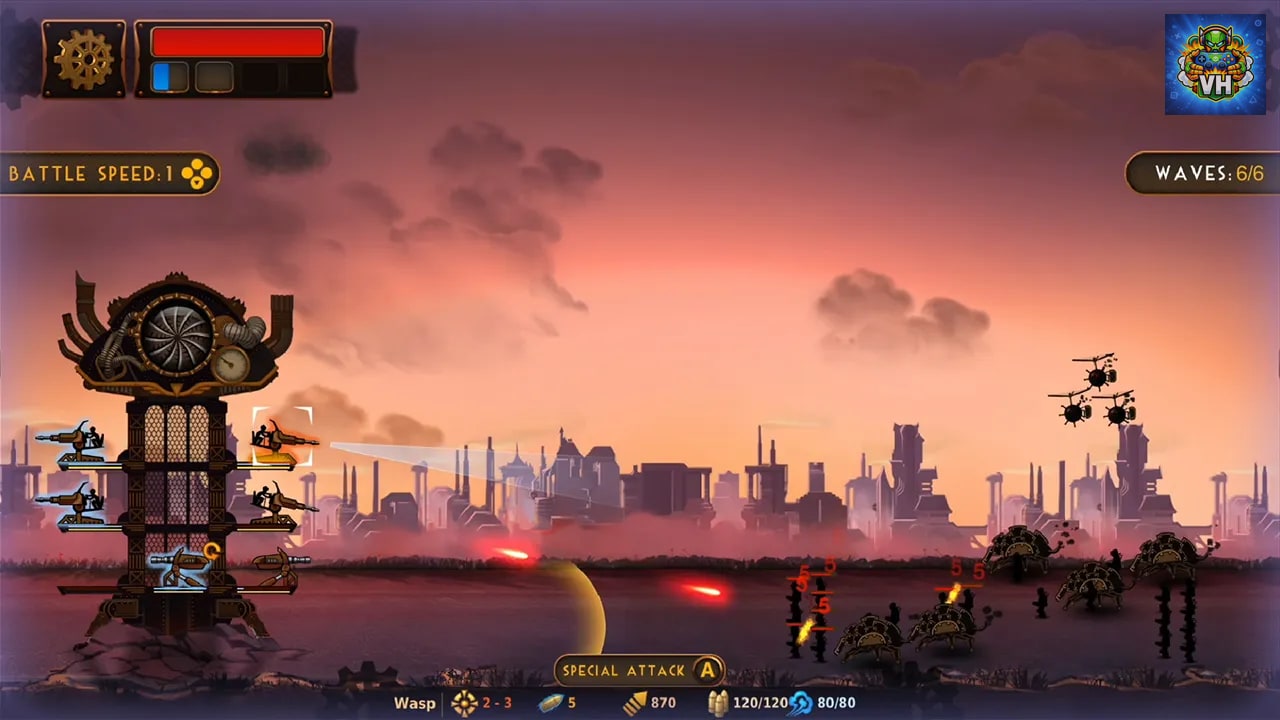 Steampunk Tower 2 Nintendo Switch - ảnh màn hình 6