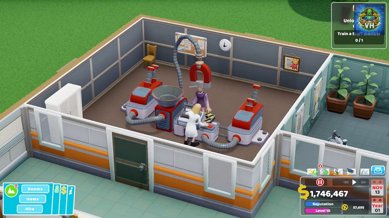 Two Point Hospital™ Nintendo Switch - ảnh màn hình 6