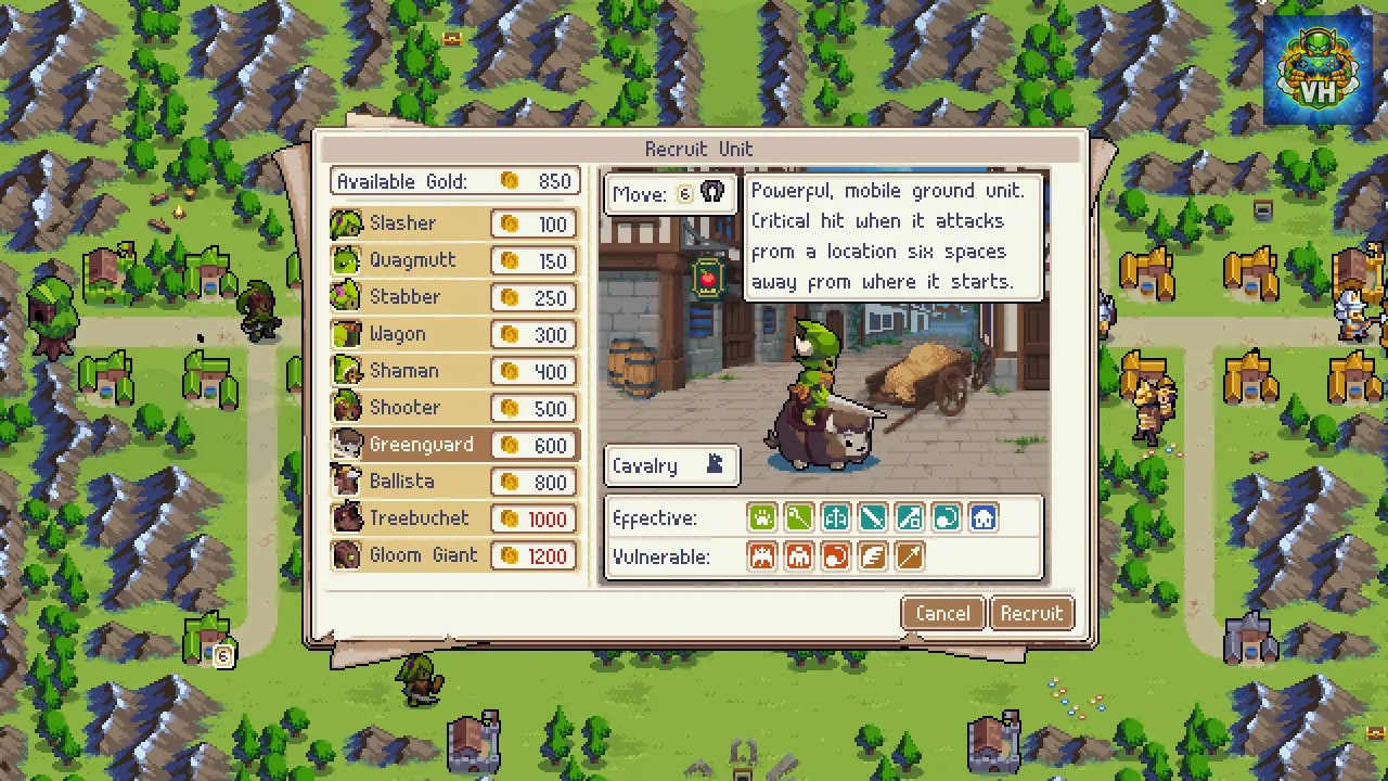 Wargroove Nintendo Switch - ảnh màn hình 11