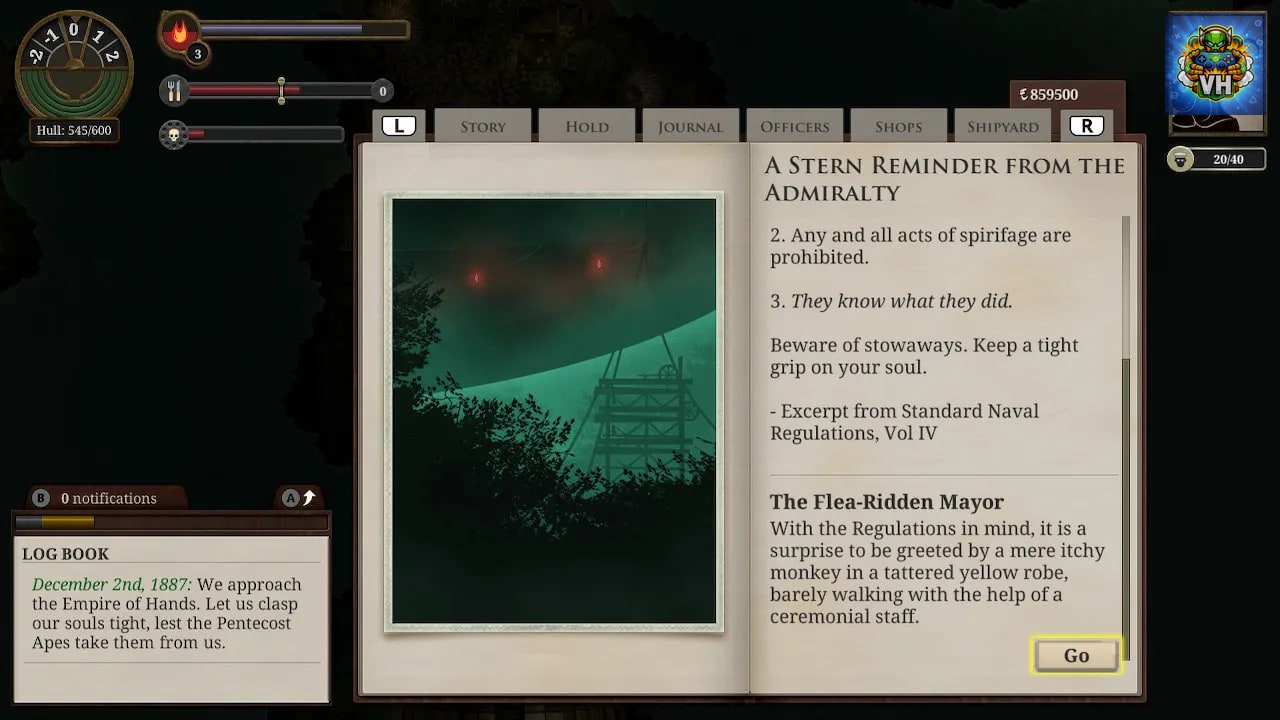 Sunless Sea: Zubmariner Edition Nintendo Switch - ảnh màn hình 3