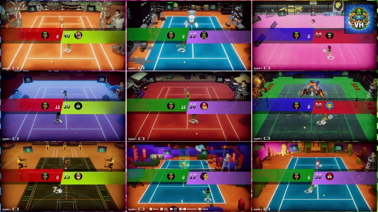 Super Club Tennis Nintendo Switch - ảnh màn hình 4