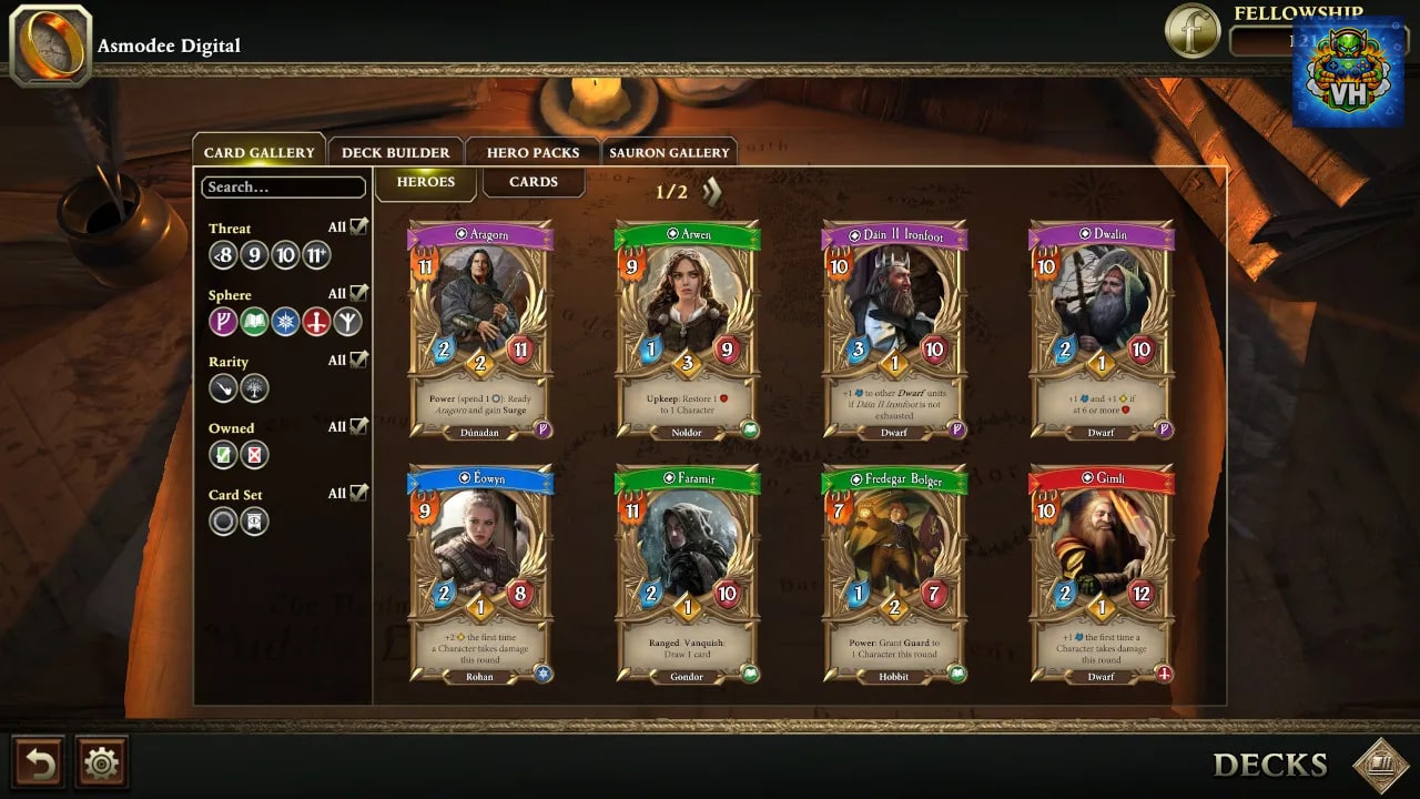The Lord of the Rings: Adventure Card Game - Definitive Edition Nintendo Switch - ảnh màn hình 6