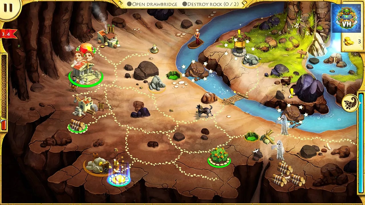 12 Labours of Hercules II: The Cretan Bull Nintendo Switch - ảnh màn hình 2