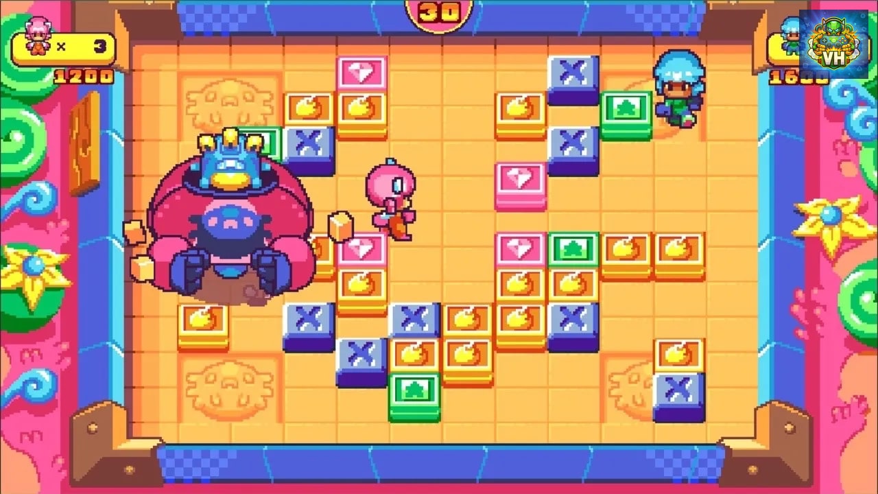 Pushy and Pully in Blockland Nintendo Switch - ảnh màn hình 1