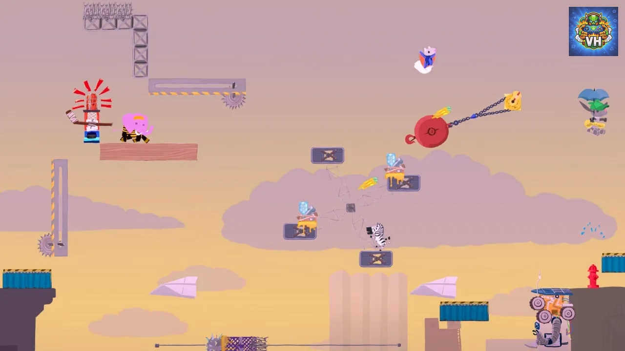 Ultimate Chicken Horse Nintendo Switch - ảnh màn hình 4
