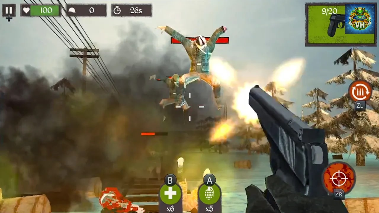 Zombie Call: Trigger 3D Nintendo Switch - ảnh màn hình 4