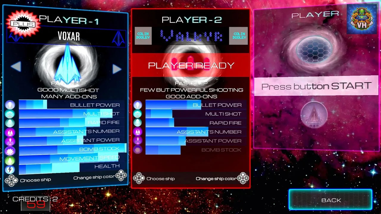 Vortex Attack EX Nintendo Switch - ảnh màn hình 1