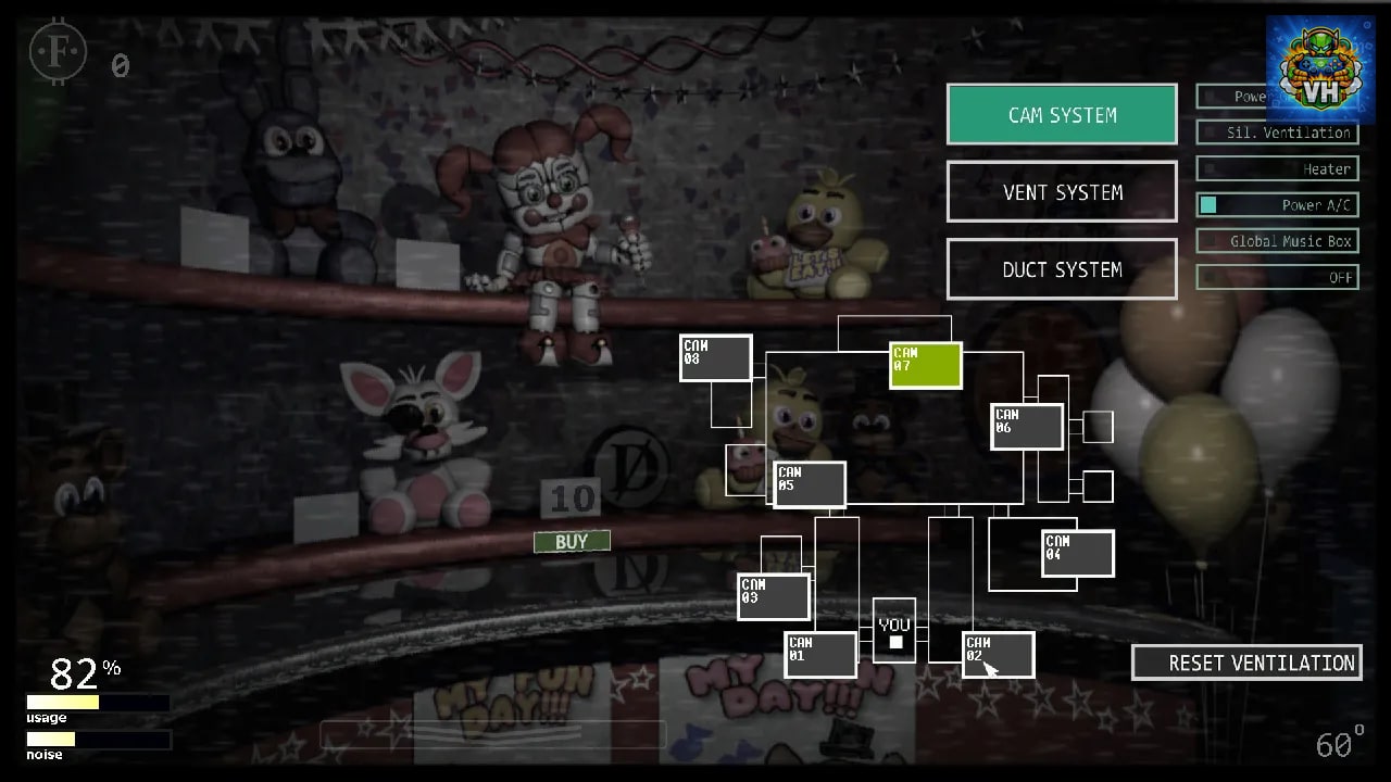 Ultimate Custom Night Nintendo Switch - ảnh màn hình 2