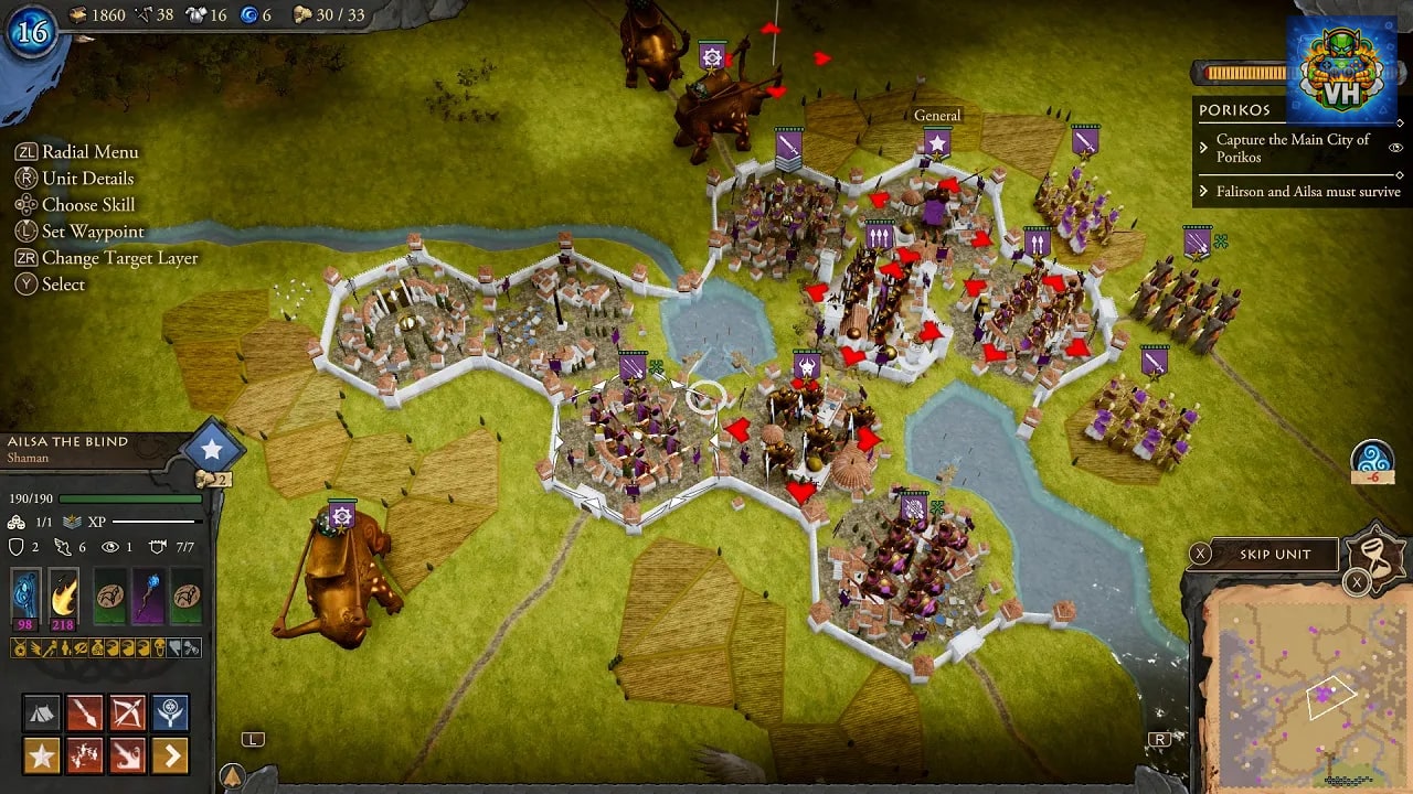 Fantasy General II: Invasion Nintendo Switch - ảnh màn hình 4