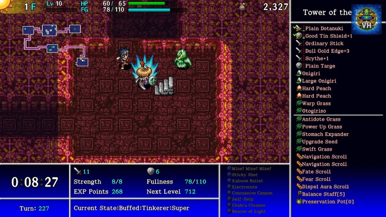 Shiren the Wanderer: The Tower of Fortune and the Dice of Fate Nintendo Switch - ảnh màn hình 4