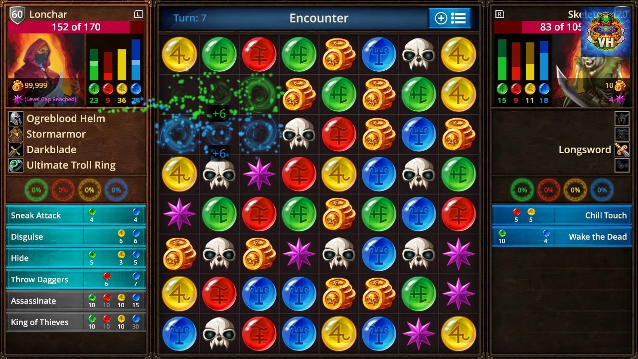 Puzzle Quest: The Legend Returns Nintendo Switch - ảnh màn hình 12